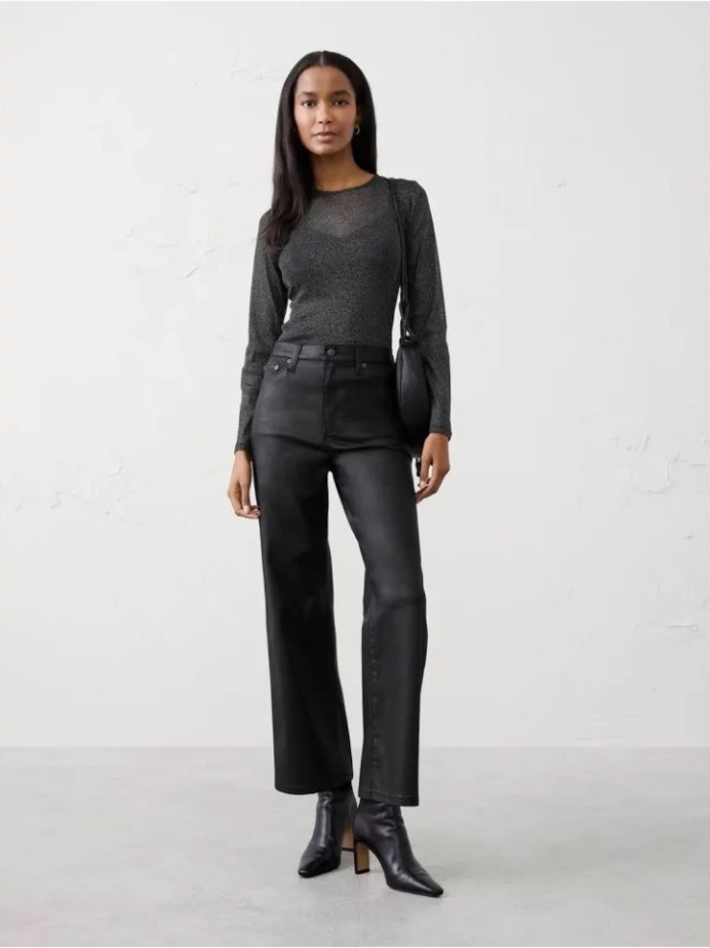 Banana Republic LUREX MESH TOP